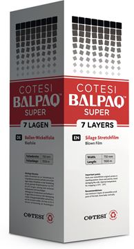 Image de FILM ENRUBANNAGE - BALPAQ SUPER - 750 MM X 1500 M - 25µ - VERT
